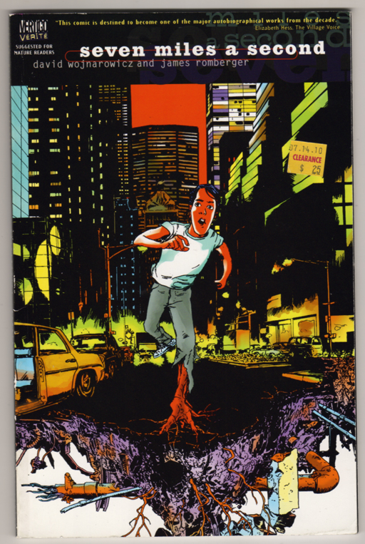 Image result for 7 miles a second david wojnarowicz vertigo cover